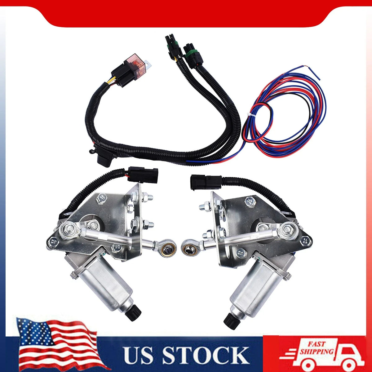 Electric Headlight Motor Conversion Kit for 1968-1982 C3 Corvette