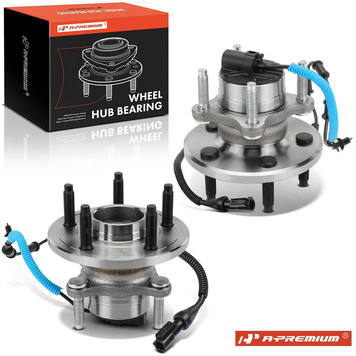 2X Rear Wheel Hub & Bearing Assembly with ABS for Ford Freestar (2004–2007)