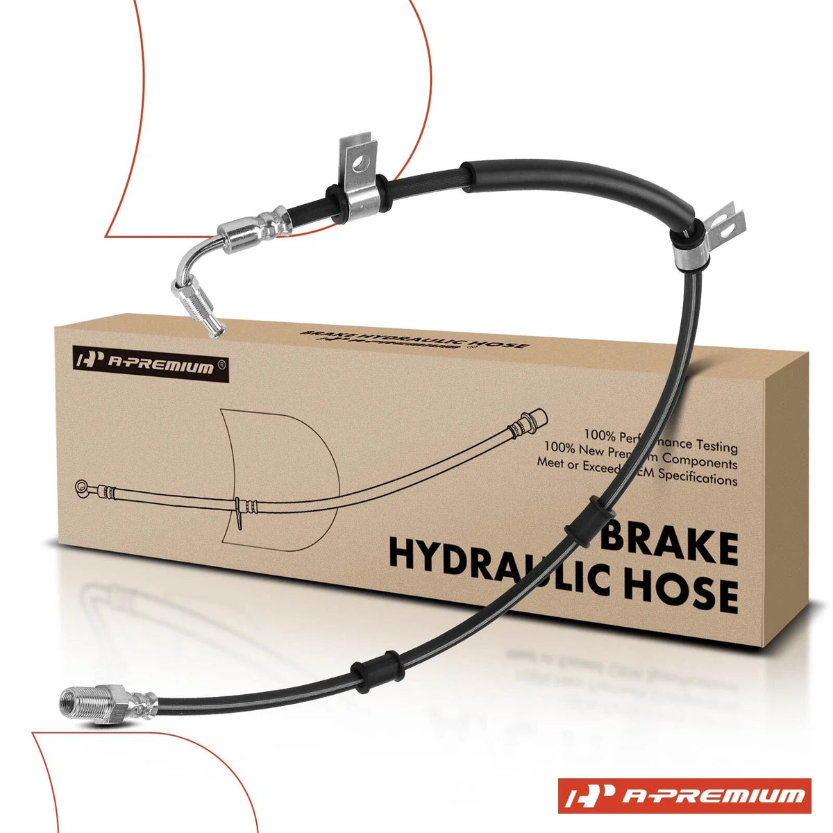 Brake Hydraulic Hose for Ford F-650 (2002–2013, 2015)