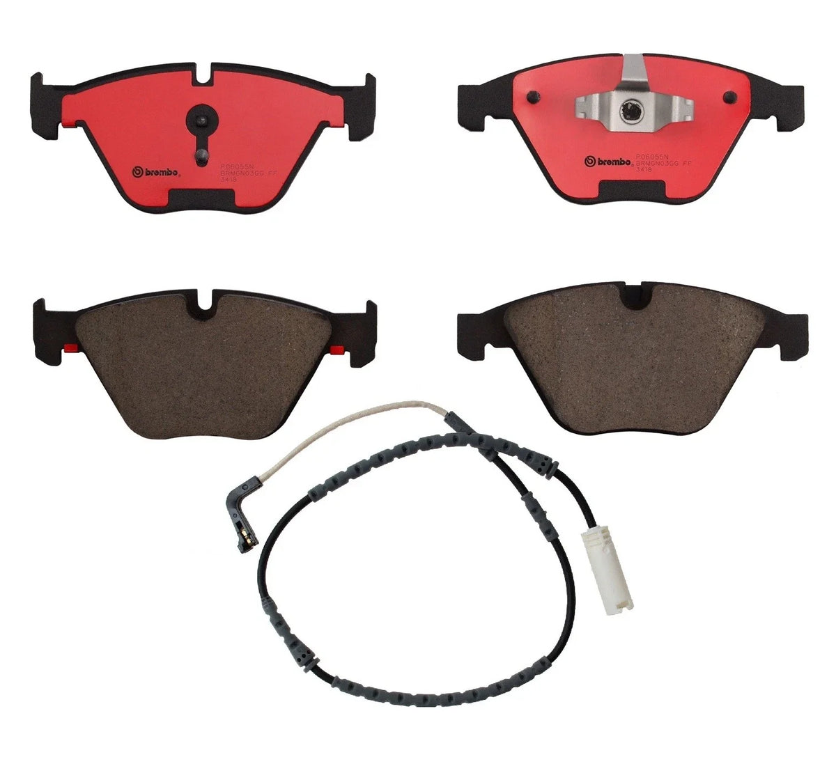 Brembo Ceramic Front Brake Pad & Sensor for BMW E90 E91 E92 (2007–2013)
