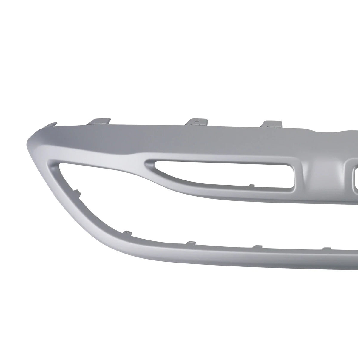 Matte Silver Front Bumper Cover Molding 1568858200 for Mercedes GLA250 (2018–2020)
