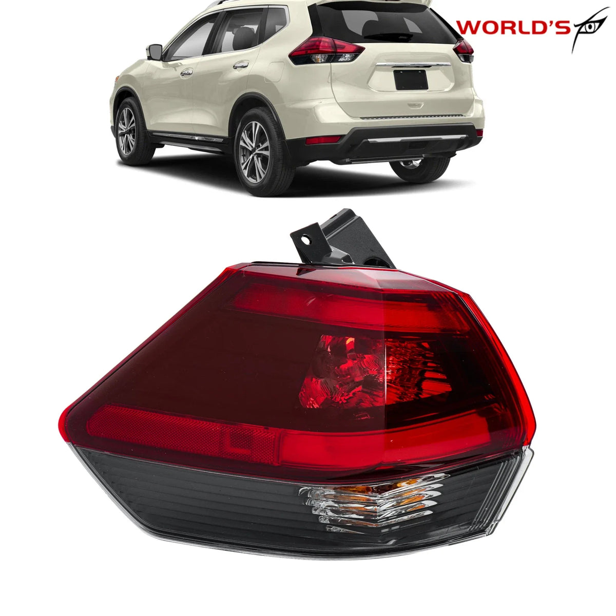 Tail Light Assembly for Nissan Rogue (2017–2019) Rear Left Driver Side