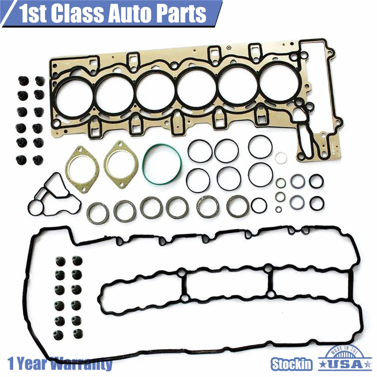 Cylinder Head Gasket Set for BMW E60 E71 E82 E83 E88 E90 F01 F02 (2007–2016)