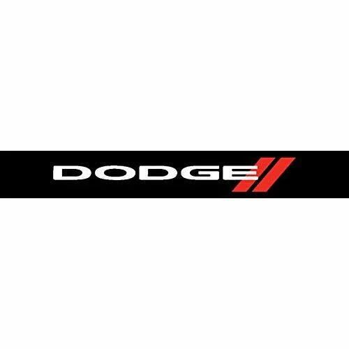 Red Elite Strips Sunscreen Windshield Decal Sticker 49501 for All Models