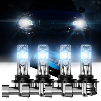 LED Headlight Bulbs 9006 9005 Combo for NOVSIGHT (2010-2023)