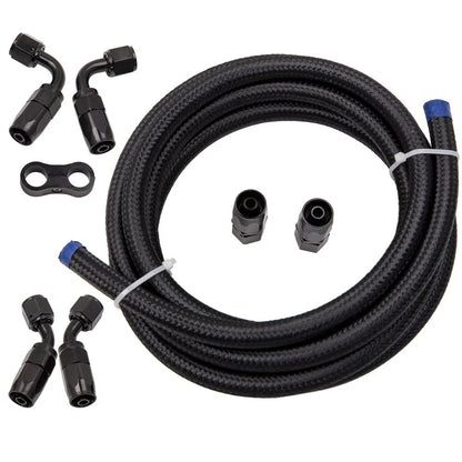 6AN Braided Fuel Line Clamp 3/8 Hose Separator 500PSI Universal