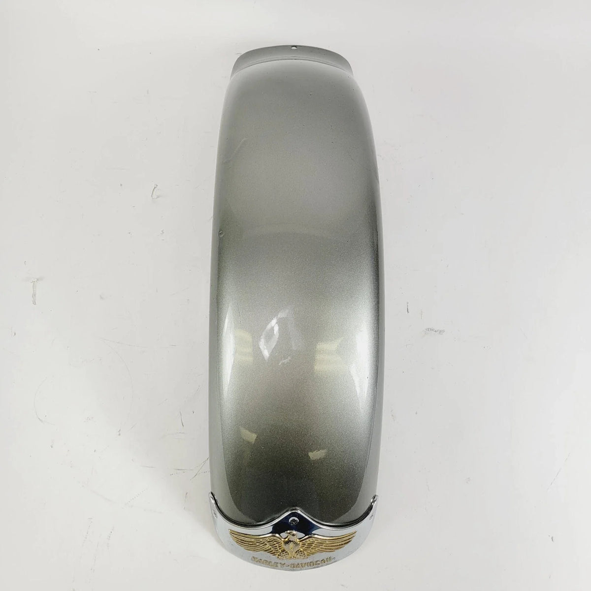 P. Silver Front Fender for Harley Davidson EVO Fatboy (1997–1999)
