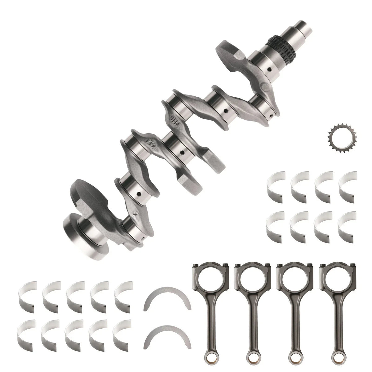 Crankshaft & Rod Bearing Kit for Hyundai Elantra, Kia Forte
