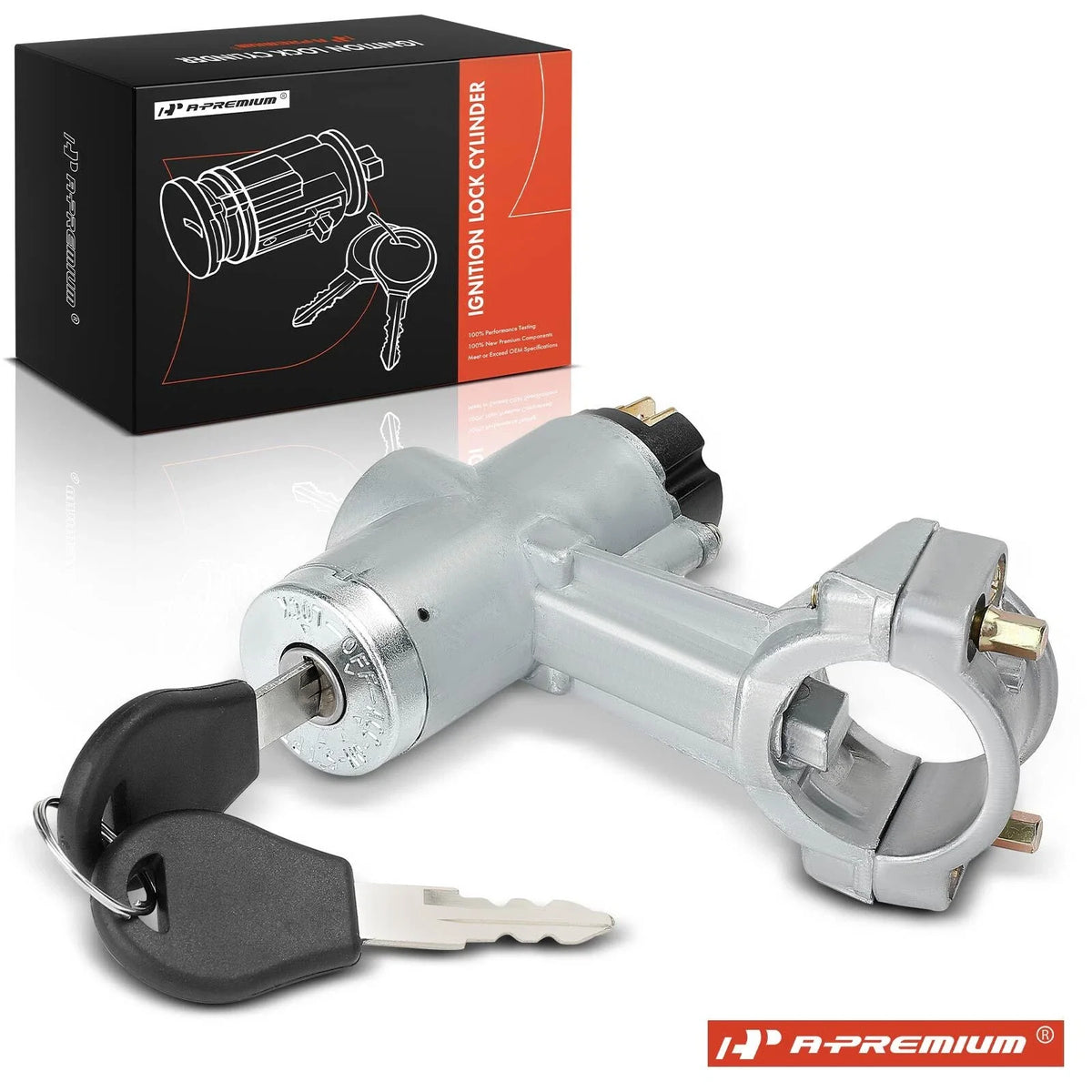 Ignition Lock Cylinder with Keys for Nissan Sentra Stanza (1982–1986)