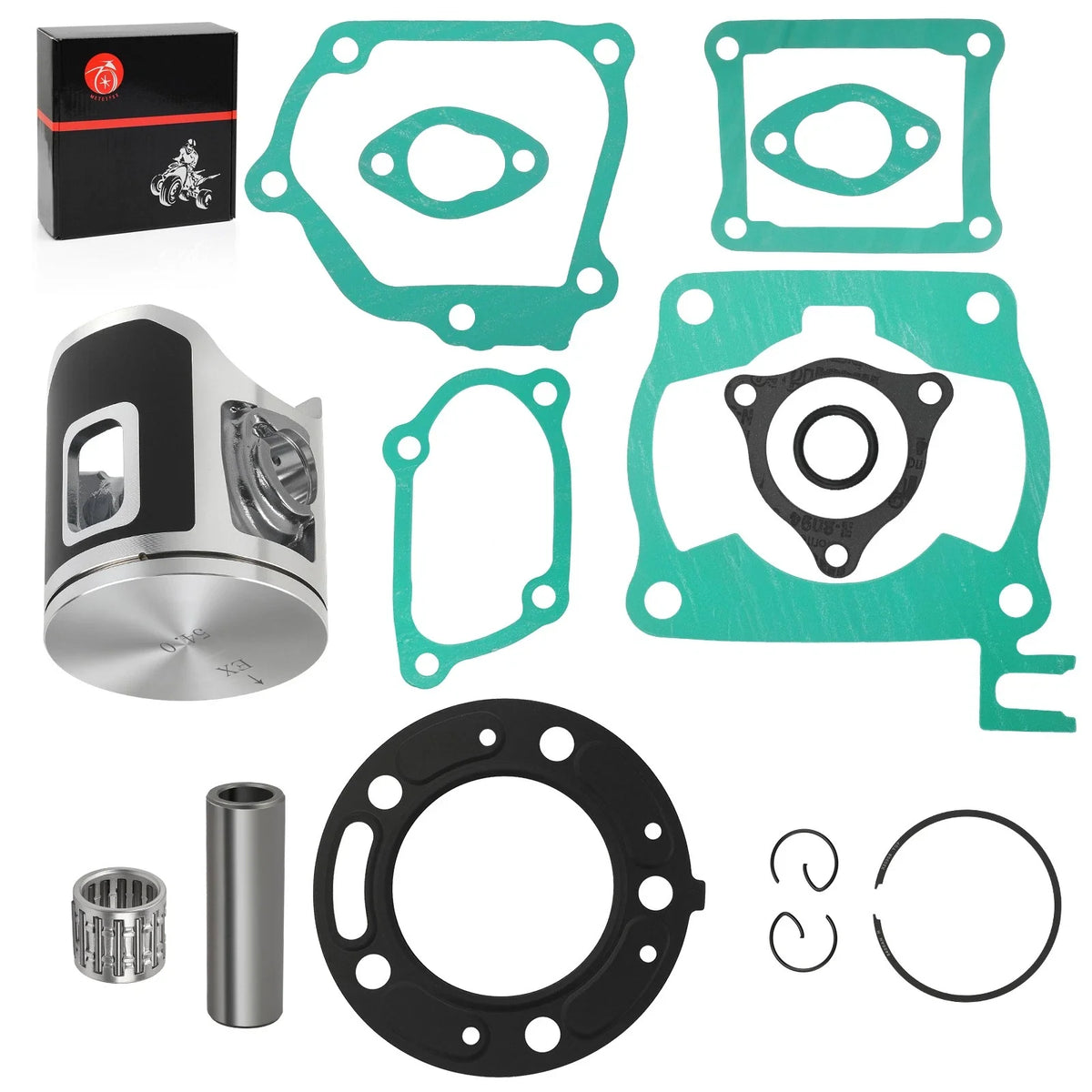 Top End Piston Kit & Complete Gasket for Honda CR 125R (1992–1999)