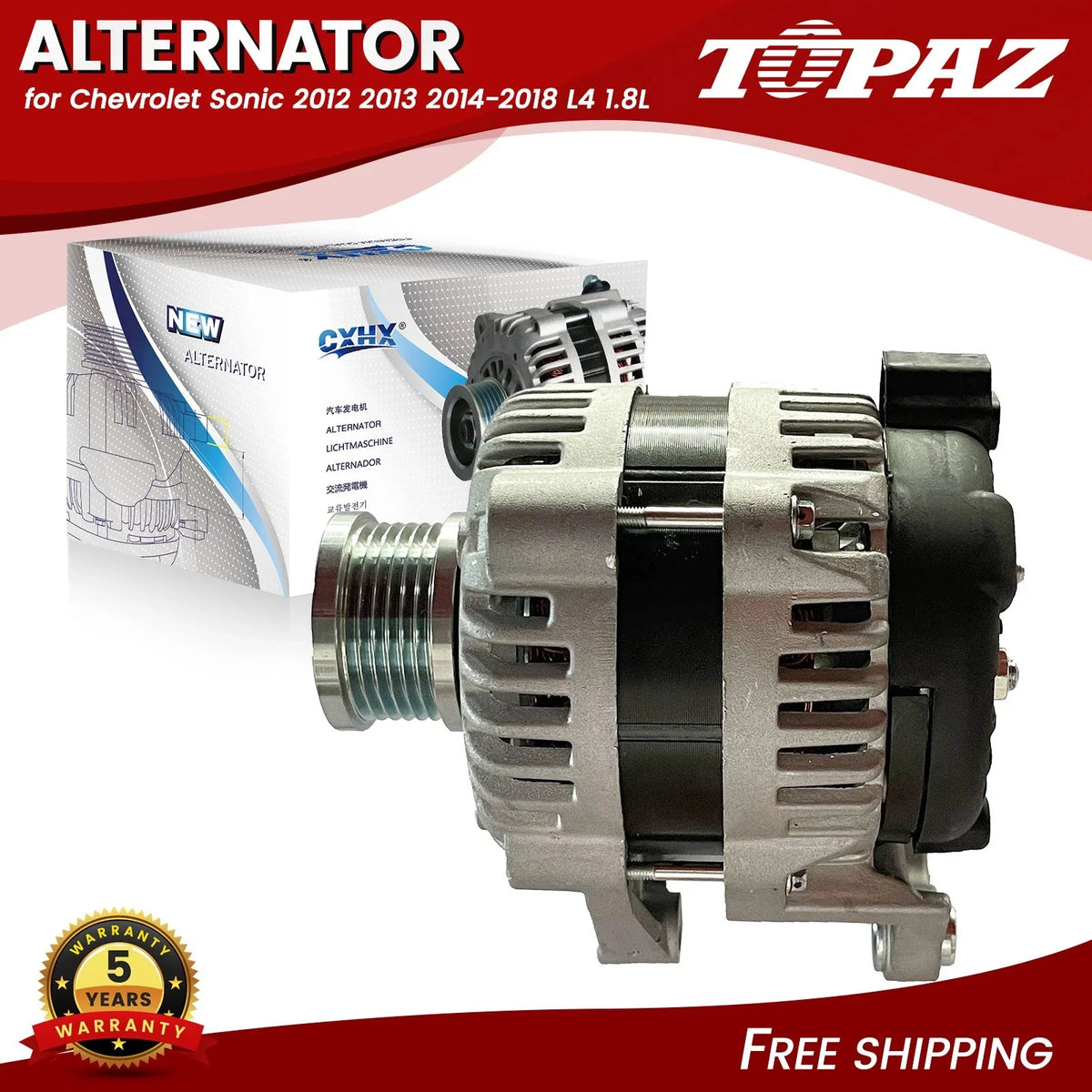 100A Alternator for Chevrolet Sonic (2012–2018)
