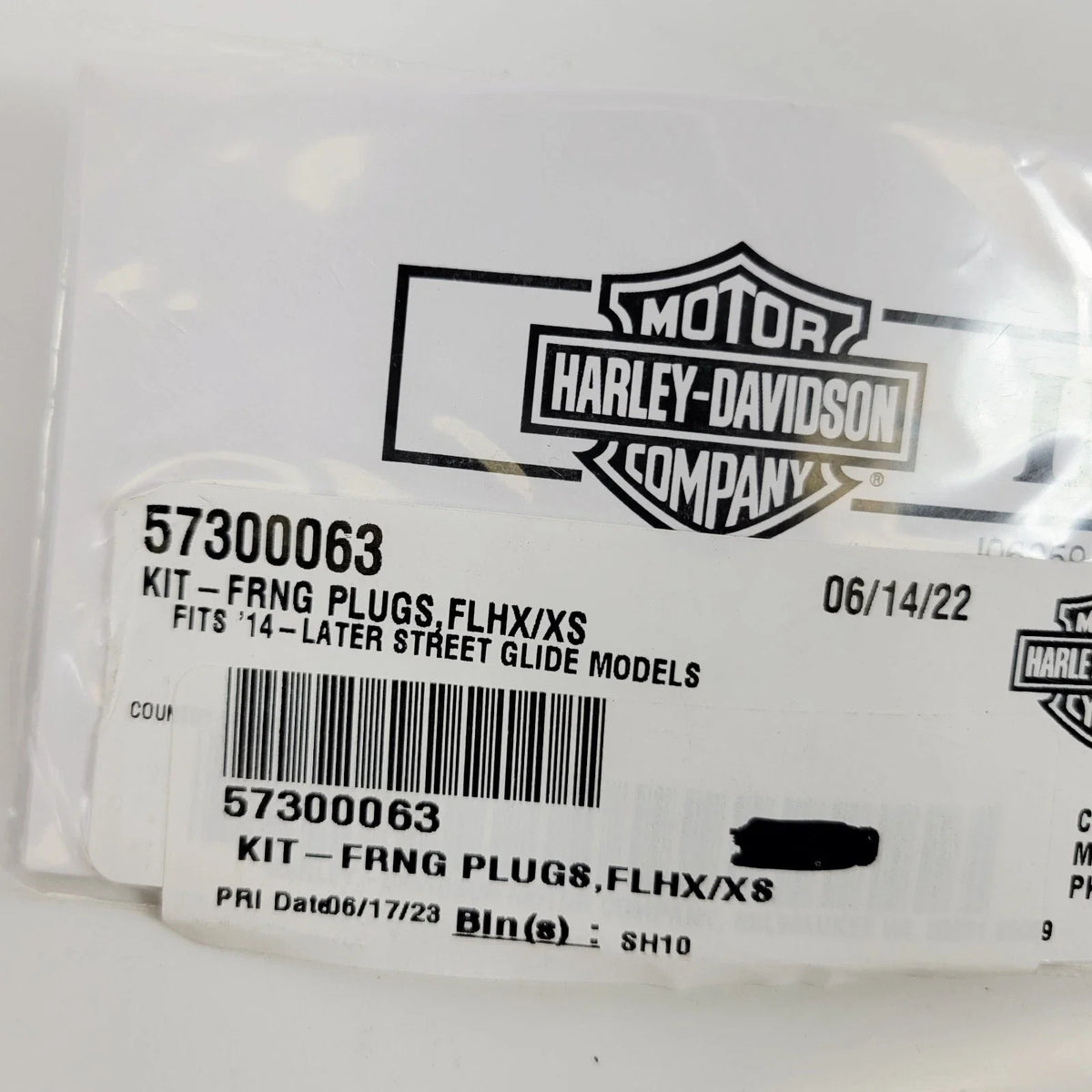 Fairing Plugs for Harley-Davidson FLHX/XS (OEM 57300063)