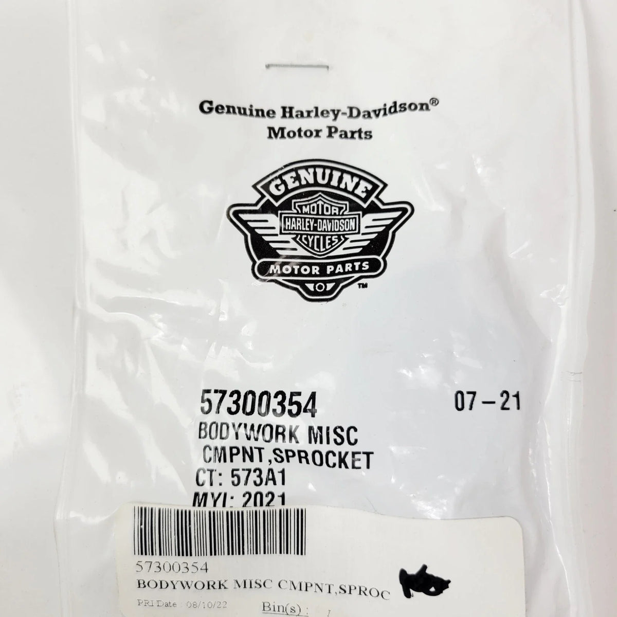 Sprocket 57300354 for Harley-Davidson
