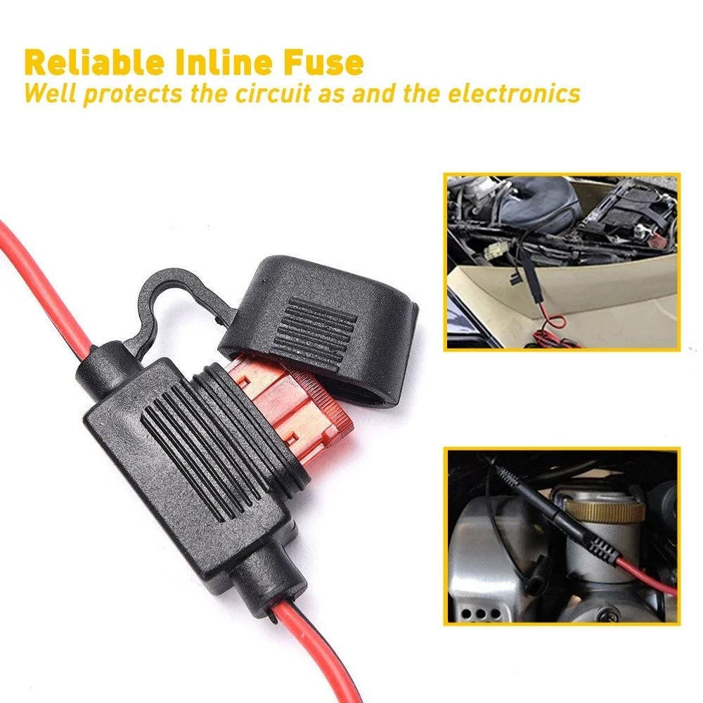 Motorcycle SAE to USB Adapter - Waterproof, 2.1A Output