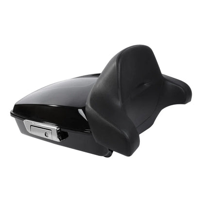 Chopped Trunk Pad Mount Rack for Harley Touring Road Glide (1997–2008)
