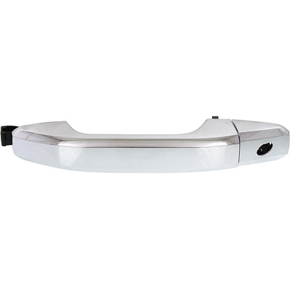 Front Left Exterior Door Handle for Chevy Silverado 1500 (2014–2022) Chrome 22923598