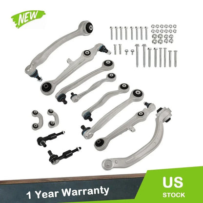 12Pcs Control Arms Kit for Audi A4 Quattro B6 B7 (2000-2008)