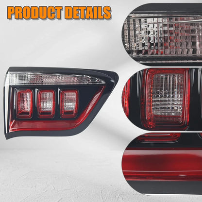 Inner Tail Lights Set (Halogen) for Jeep Compass 2017-2026 - 2 Pieces
