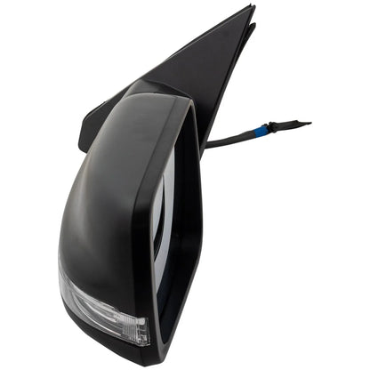 Left Heated Folding Mirror with Turn Signal in Black for Ram 1500 2019-2022