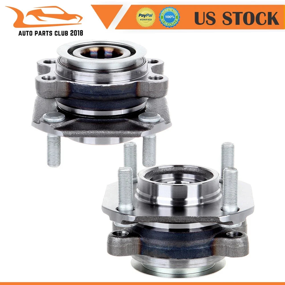 2 Front Wheel Hub Bearings for Nissan Sentra (2007–2012)
