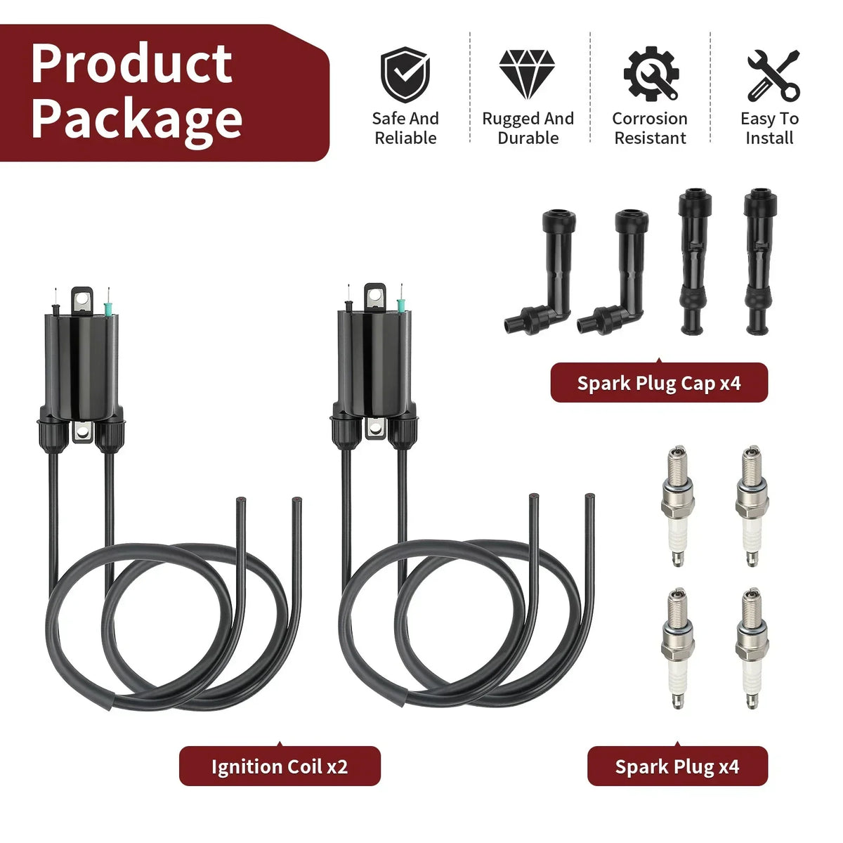 Ignition Coil Assembly for Honda Models