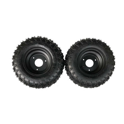 Wheel Tire Rim Assembly 6" for Quad Bike, Drift Trike, ATV, Go Kart - 2 Pack