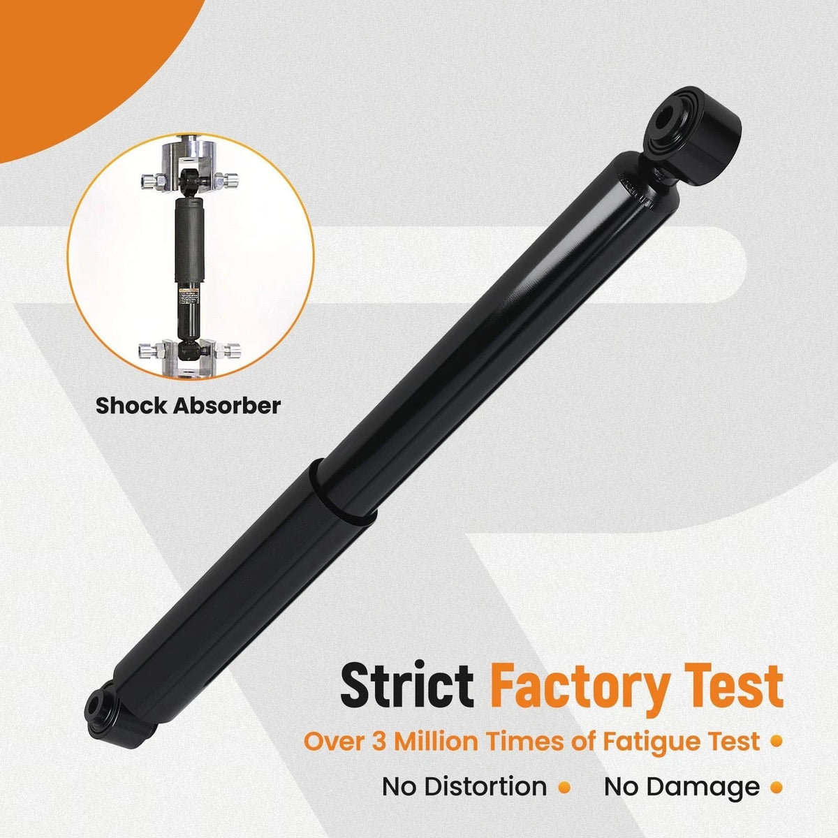 Rear Shock Absorbers Assembly - Set of 2 for Jeep Liberty 2002-2012 37203