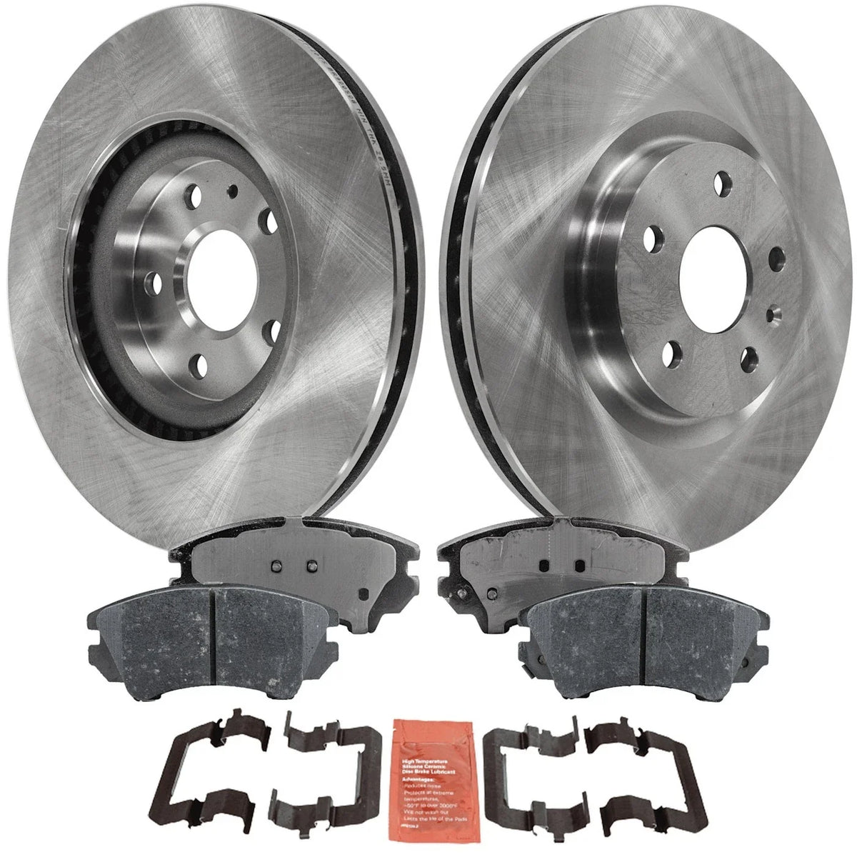 Front Brake Pads and Disc Rotors Set for 2011-2017 Chevrolet Caprice
