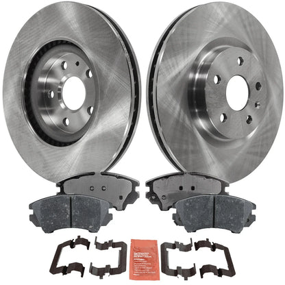 Front Brake Pads and Disc Rotors Set for 2011-2017 Chevrolet Caprice