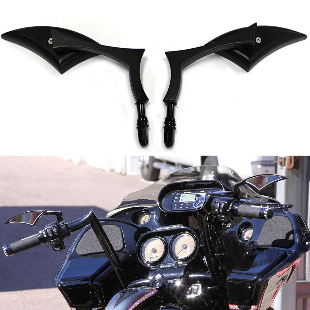 Motorcycle Blade Side Mirror for Harley Touring Street Glide Road Glide (2014–2023)