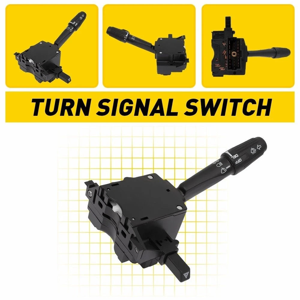 Turn Signal Wiper Switch for Chrysler LeBaron 90-95 & Dodge Ram 1500 94-01