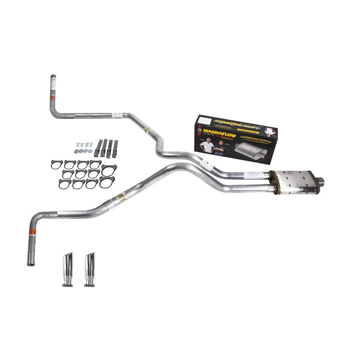 Dual Exhaust Pipe for Ram (2009–2013) Side Exit with RC Tip