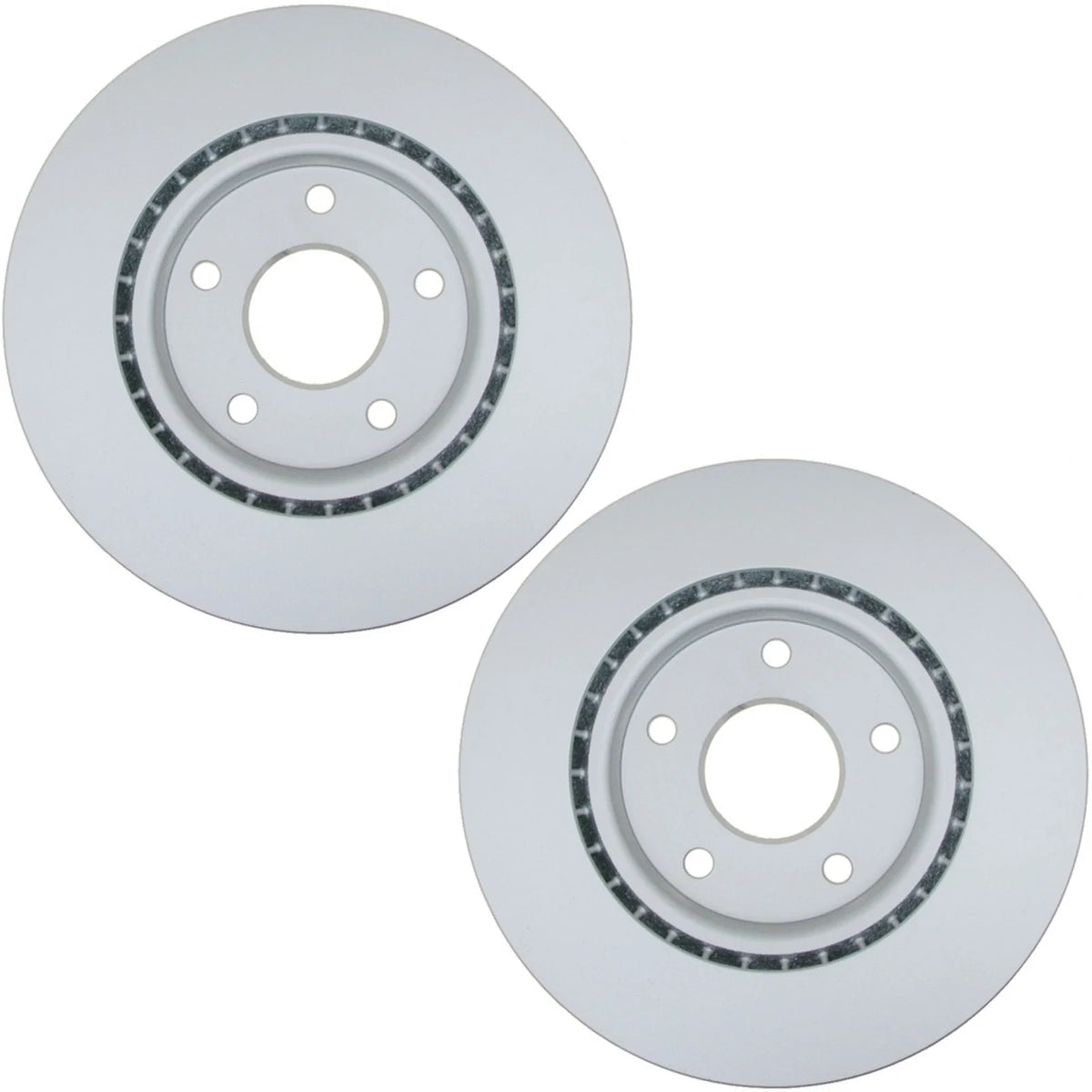 Set of 2 Front Disc Brake Rotors for Dodge Journey (BR1, BRG, BRE)