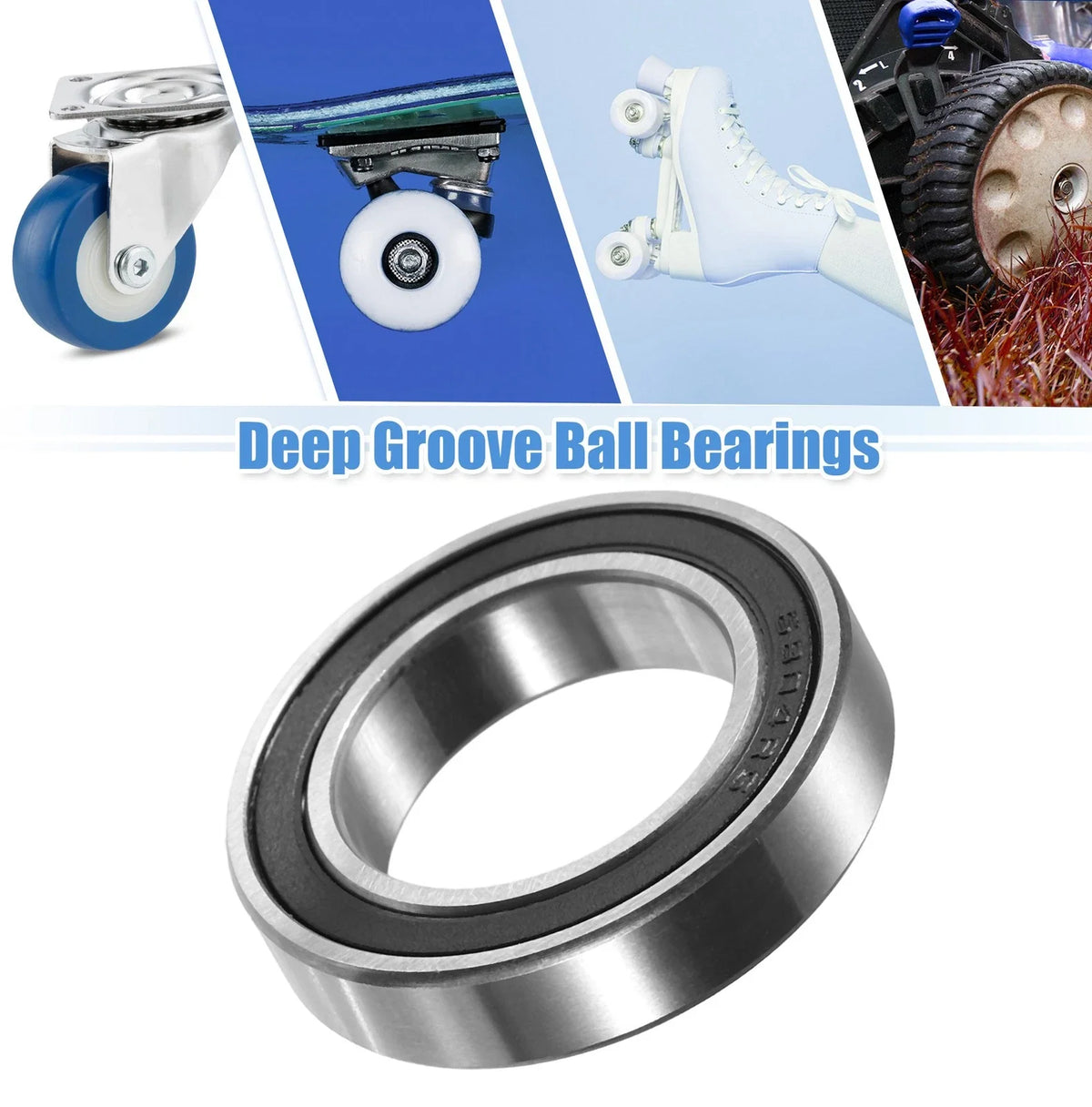 6804-2RS Deep Groove Ball Bearing for Auto (20x32x7mm)