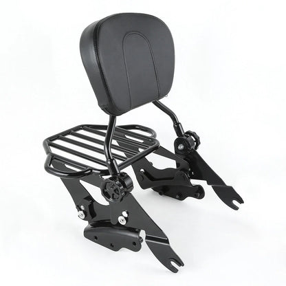 Sissy Bar Luggage Rack & Docking for Harley Touring (2009–2013)