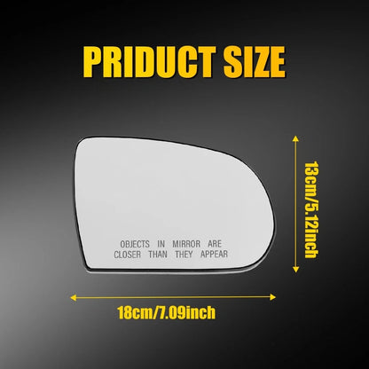 Non-Heated Right Side Mirror Glass 68228910AA for Jeep Cherokee 2014-2023