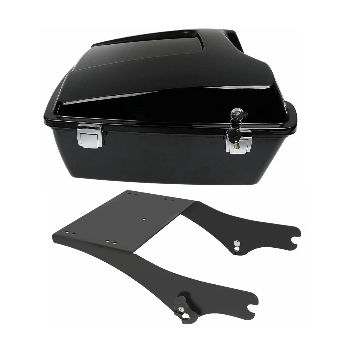 Chopped Trunk for Harley Touring 1997–2008 with Mount Rack