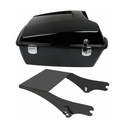 Chopped Trunk for Harley Touring 1997–2008 with Mount Rack