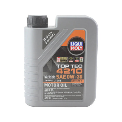 Liqui Moly Top Tec 4210 0W-30 Engine Oil Change Kit for Audi RS6 (2008–2010)