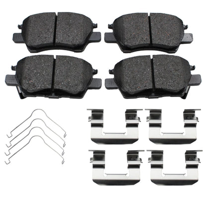 4-Piece Front Ceramic Brake Pads for 2017-2022 Chevy Bolt EV