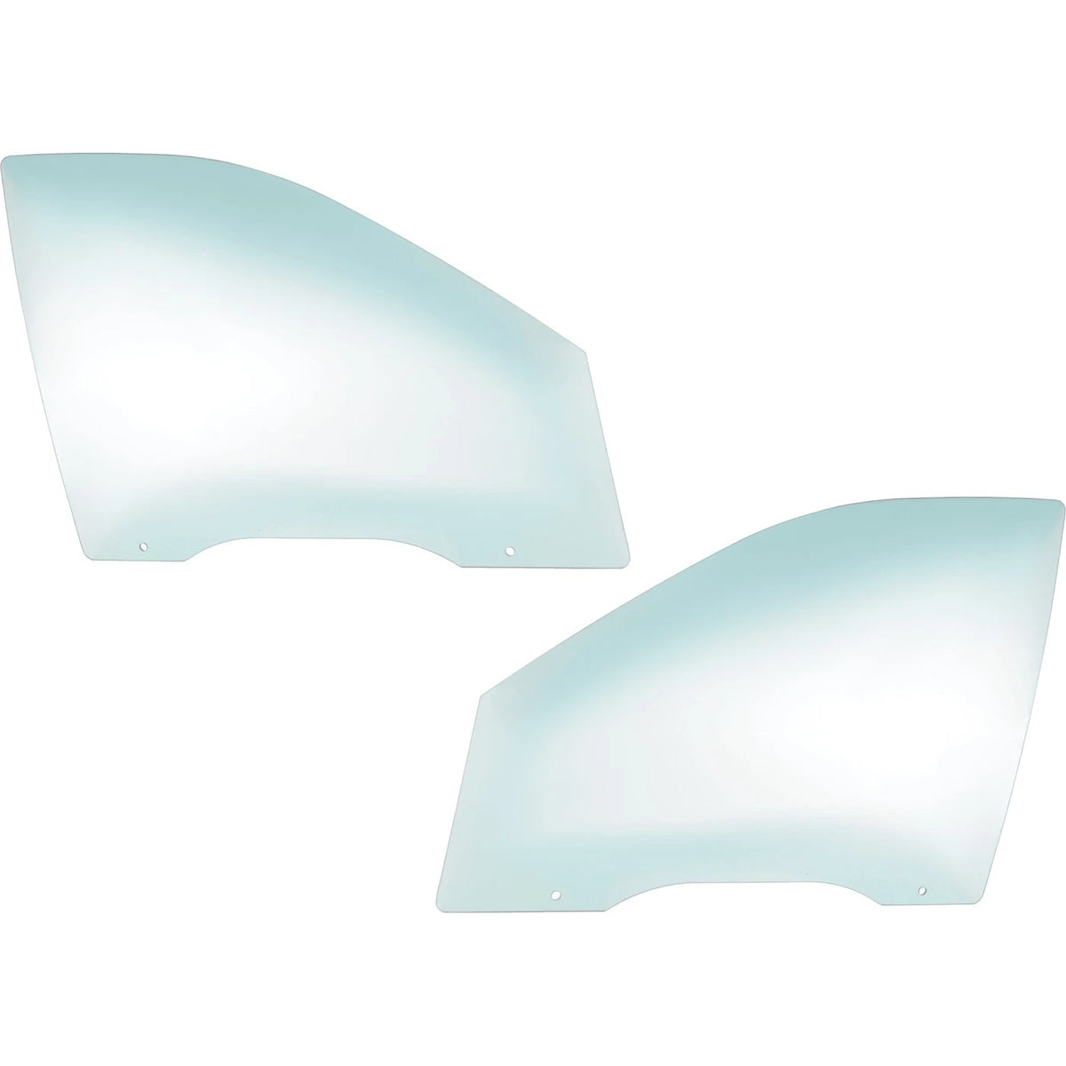 Pair Door Glasses for Hyundai Santa Fe - Front Left & Right
