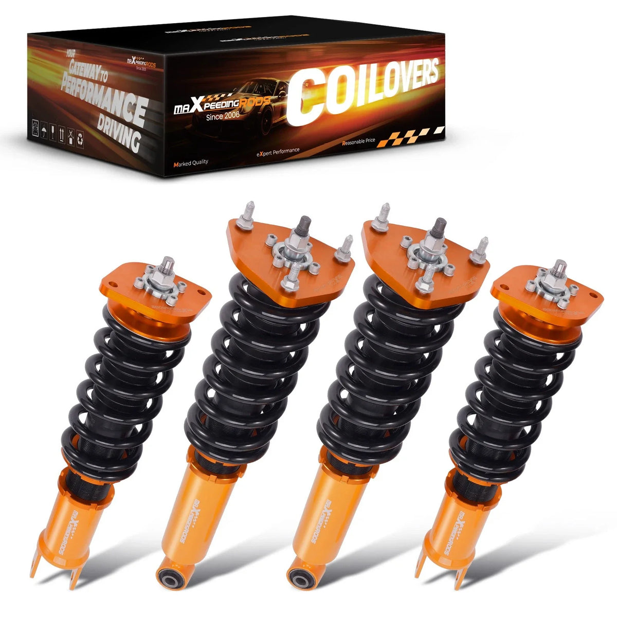 Coilover Strut Kit Adjustable Height for Infiniti G37 Coupe/Sedan RWD