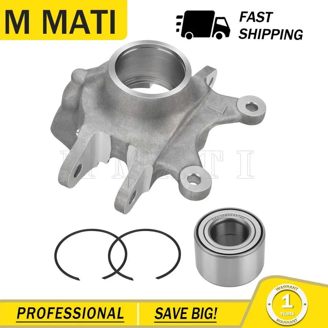 Rear Left Side Knuckle w/Bearing for Can-Am Maverick 1000R 4x4 Turbo (2013–2018)
