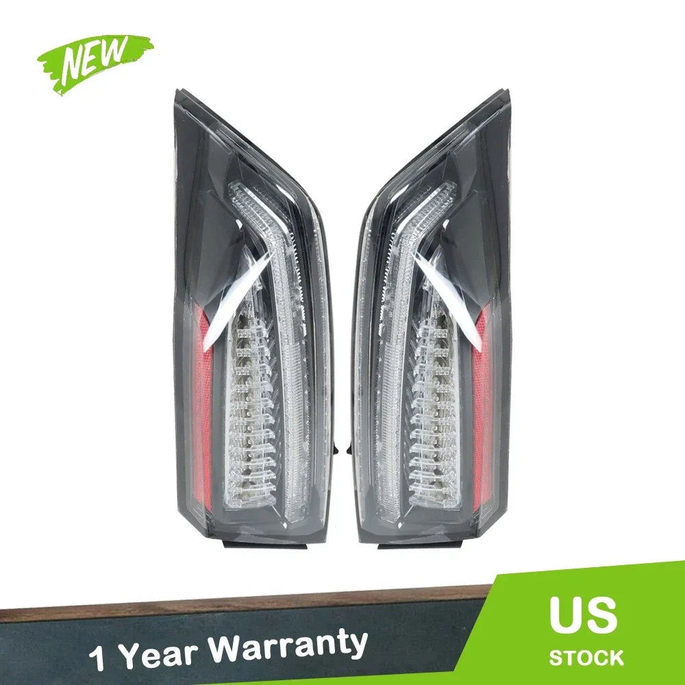 Set of 2 LED Clear Tail Lights for Cadillac ATS (2013–2018)