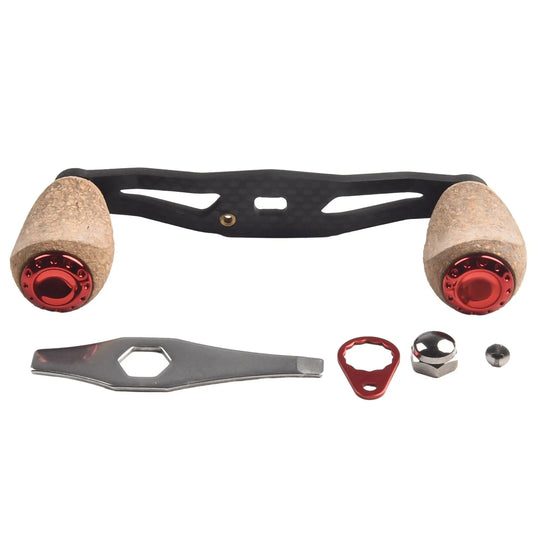 Fishing Reel Handle for Baitcasting Fishing Tools (Carbon Fiber)