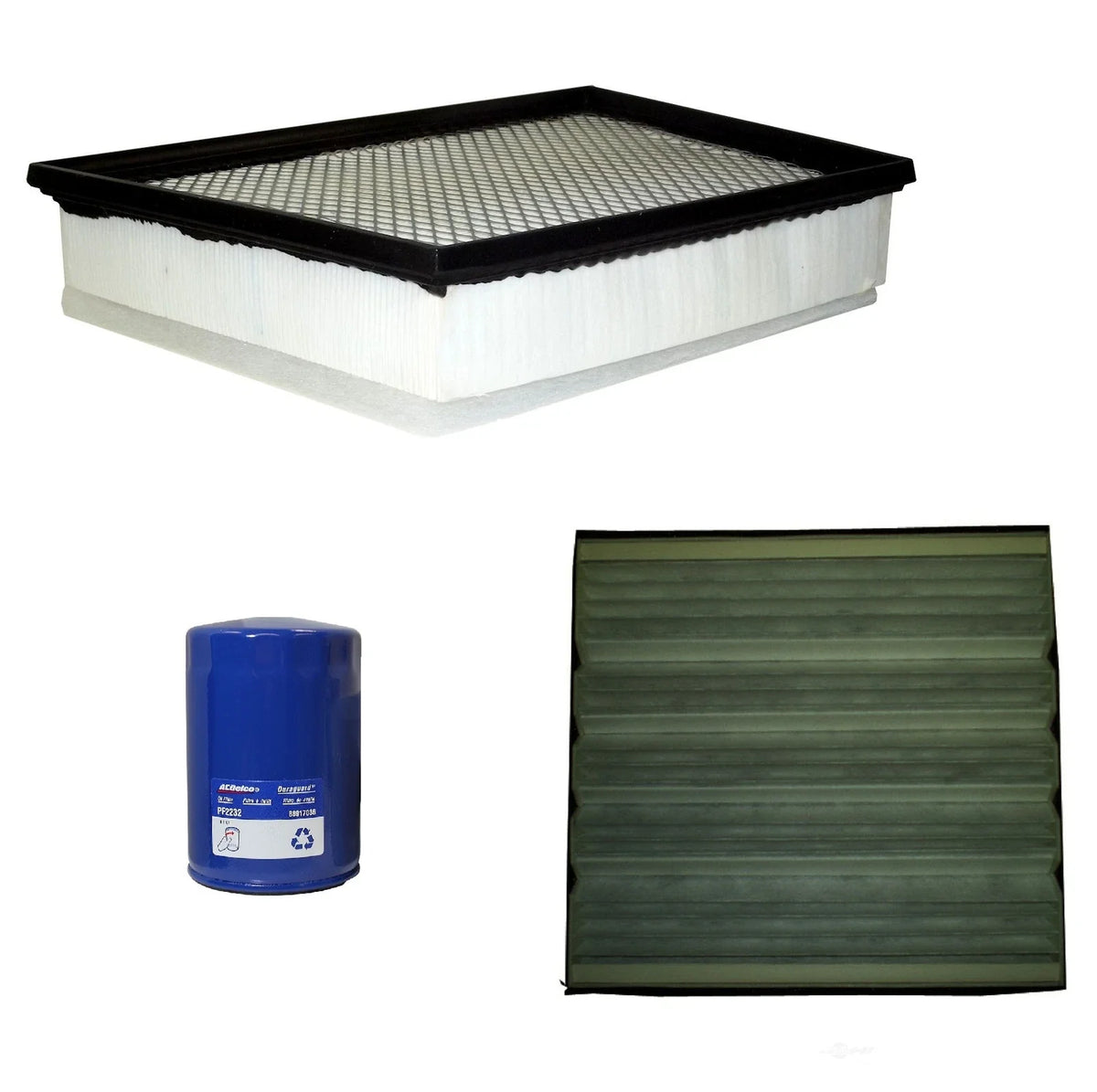 Engine Oil Air Cabin Filter Kit for Silverado Sierra 3500HD (2015–2023)