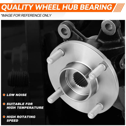Front Left Hub Assembly with Bearing for Ford Focus (2006-2011)
