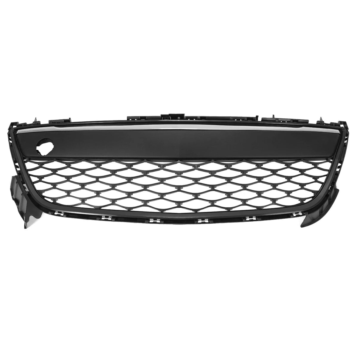 Front Bumper Grille Assembly for 2010-2012 Mazda CX-7 - Black/Chrome