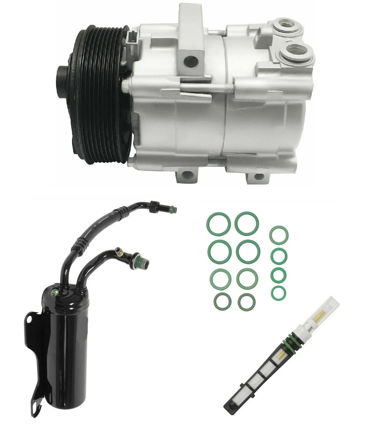 AC Compressor Kit Replacement for Ford E-450 Super Duty (2007–2007)