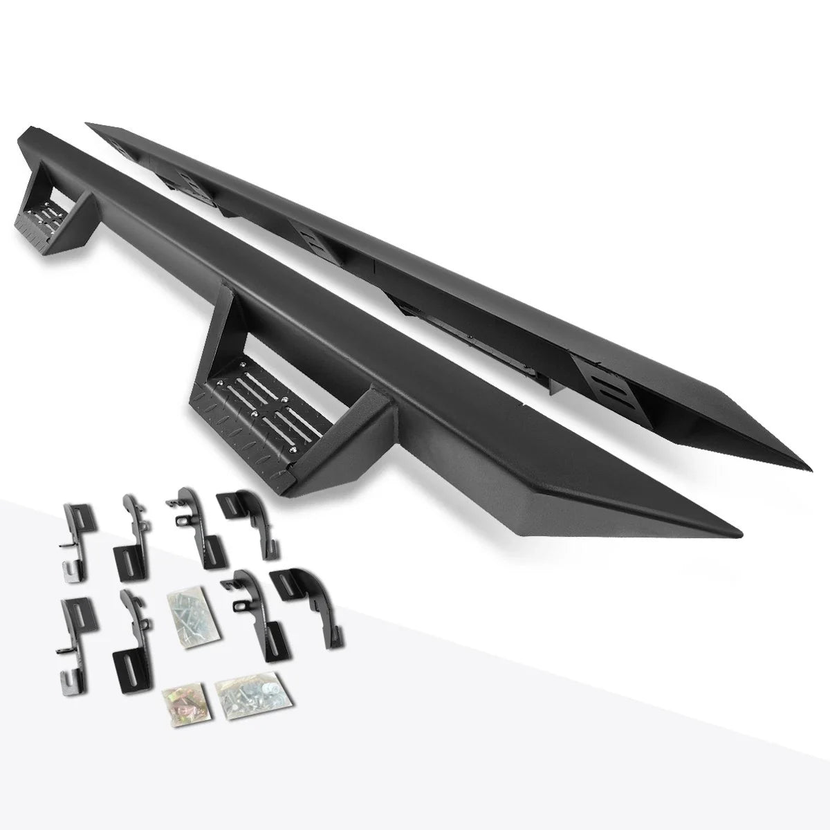 3" Side Nerf Bar Running Board with Down Step Pad for Colorado/Canyon (2015–2020)